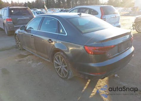 2017 Audi A4 2.0T Premium from USA, damaged, VIN WAUENAF41HN023869